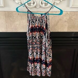 Chic Sleeveless Tribal Print top